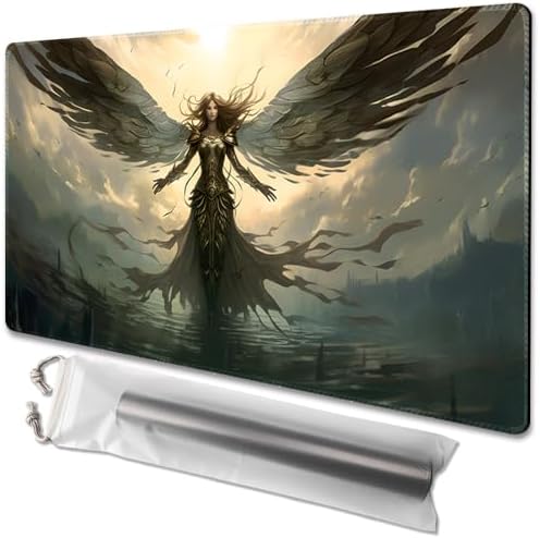 MTG Playmat - Non-Slip Backing Printing, Ideal for Card Game Enthusiasts TCG Playmat (MTG1-Disaster befalls)