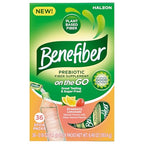 Benefiber Fiber Supplement, Strawberry Lemonade, On The Go Stick Packs, 36 Count (Pack of 2)