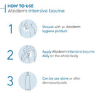 Bioderma Atoderm Intensive Balm Duo Pack Ultra-Nourishing Body Cream for Very Dry Skin, 2x16.9 Fl Oz