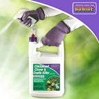 Bonide Chickweed, Clover & Oxalis Killer, 128 oz Ready-to-Use Spray, Controls Weeds & Roots without Harming Lawn