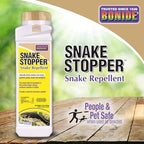 Bonide Snake Stopper Snake Repellent, 1.5 lbs Ready-to-Use Granules, Outdoor Deterrent for Snakes, Lizards, Iguanas