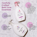 Night Time Baby Routine Wash + Lotion Bundle - Gentle Calming Bath & Body Cleanser + Lightweight Moisturizing, No Yucky Stuff & Harsh Ingredients,13 fl oz + 10 fl oz (2 Variety-Pack)