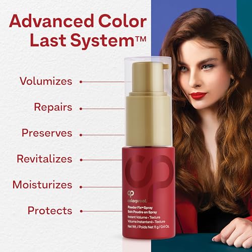 Colorproof Volume Hair Powder Spray 0.4 Fl. Oz. Talc Free Powder Texture Spray, Madagascar Vanilla Scent