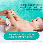 Pampers Pure Protection Disposable Baby Diapers Size 7, 2 Month Supply (2 x 88 Count) with Aqua Pure Baby Wipes, 12X Pop-Top Packs (672 Count)