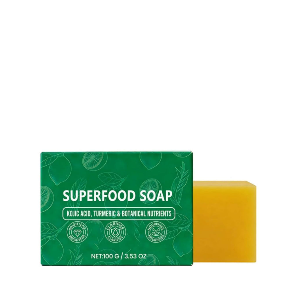 hatatit Stem & Soul Soap Bar – Turmeric Lemon Cleansing Soap for Face Body, Support Nourishes Clarifies Help Cleaning Facial And Body Skin,Suitable Dry And Oily Skin