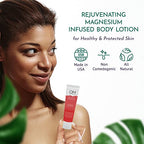 Magnesium Body Lotion | No Sting, No Itch | Ultra-Hydrating Organic Body Butter & Magnesium Cream for Hands, Feet & Body | Fast-Absorbing, All-Natural Relief in a 150ml Eco-Friendly Tube