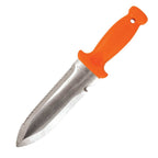 A.M. Leonard Deluxe Soil Knife, Orange – Hori Hori with 6-Inch SS Blade