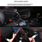 OQHAIR Armrest Box Armrest Box Arm Elbow Rest Center Console Storage Case Modification Accessories with Cup Holder USB Port For Cruze 2000-2023
