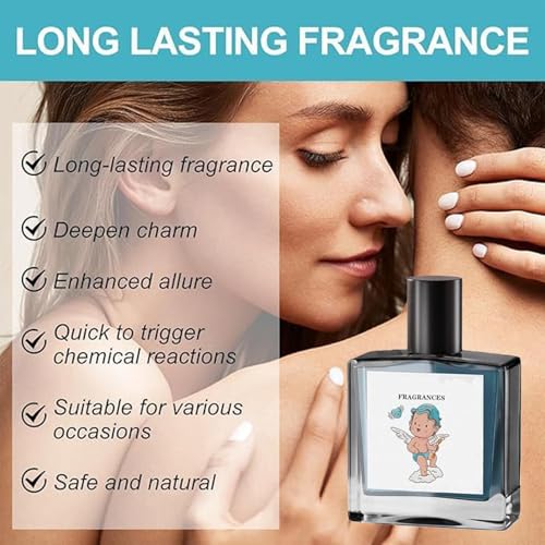 Pheromone Cologne for Men, Hypnosis 2.0 Cologne for Men, Pheromone-Infused Cologne For Men, Long-Lasting Pheromones Scent Fragrance