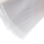 25 Pack Acid Free Crystal Sealed Clear Bags for 11x14 Art Prints, Photos