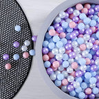 GOGOSO Ball Pits Balls for Toddlers Pack of 50 100 200 Plastics Shape Ball Non-Phthalate Non-BPA Non-Toxic 2.2-Inch Crush Proof Play Balls