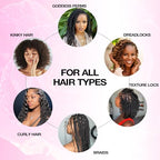 Moisturizing Refreshing Spray for Locs - Rose Water and Peppermint Hair Scalp Moisturizer Natural Loc Care and Maintenance (Rose, 3.4 Fl oz)