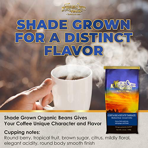 Mt. Whitney Costa Rica Estate Tarrazu Low Acid Coffee (Ground, 12 Oz)