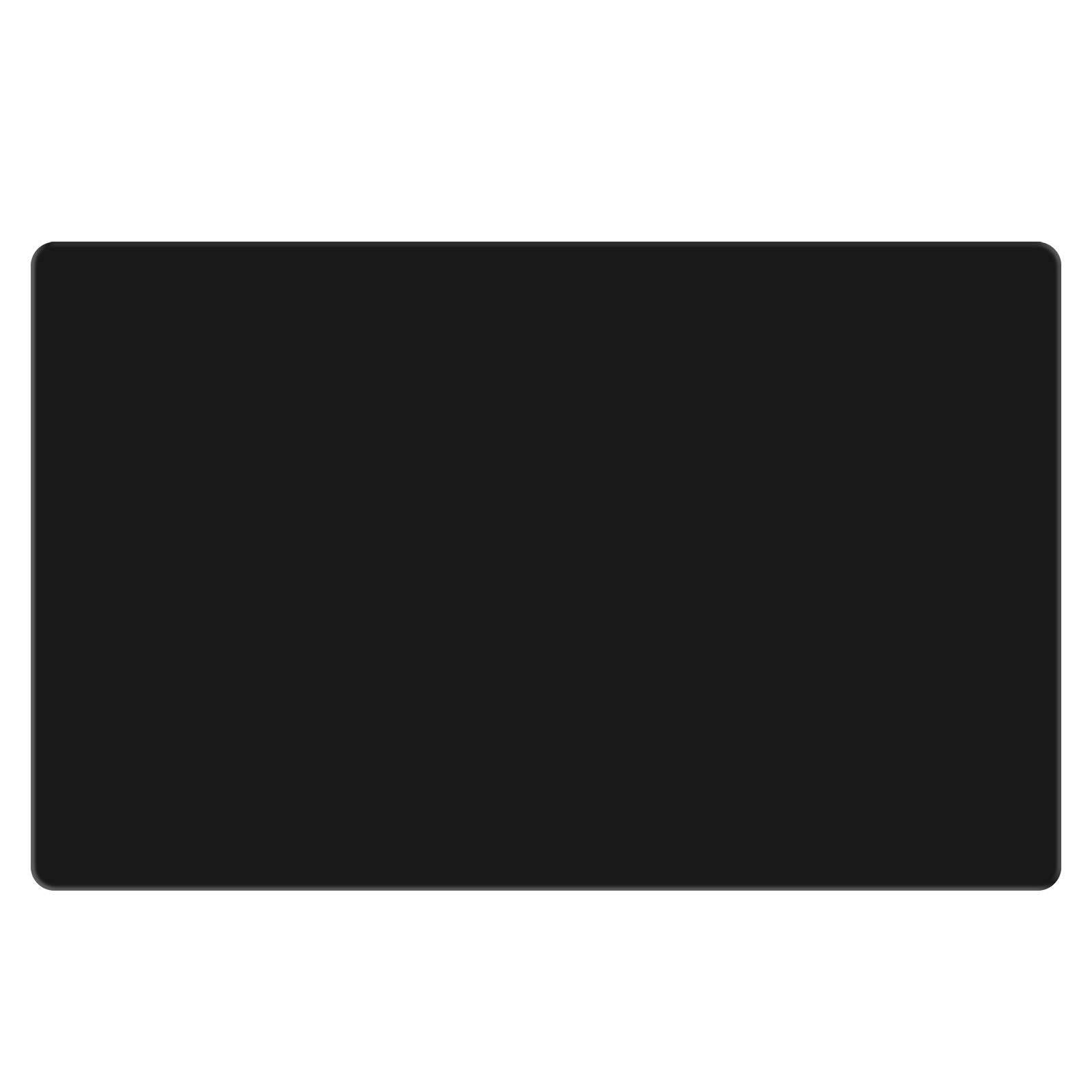 Gartful Silicone Mats for Kitchen Counter, Large Silicone Countertop Protector, Nonskid Heat Resistant Desk Saver Pad, Multipurpose Mat, Placemat (XL-28" x 20"x 0.06", Black)
