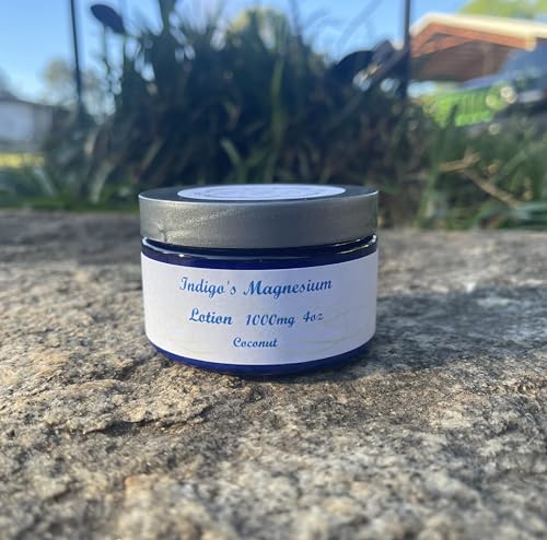 Indigo's Magnesium Lotion 1000mg (4oz, Coconut)