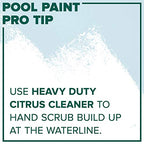 INSL-X Waterborne, Semi-Gloss Acrylic Pool Paint, Aquamarine,1 Gallon,128 Fl Oz (Pack of 1)