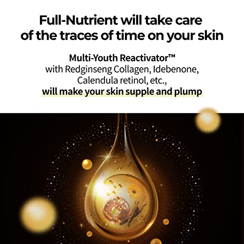 numbuzin No.4 Cream | Full-Nutrient Firming Cream | Skin Elasticity, Wrinkle Care, Anti-aging, Deeply Nourishing, Hydration | Red Ginseng, Panthenol, Niacinamide, Bifida | 2.02 fl. oz.