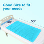 BUYHAO Tubular Slide Sheet for Patient Transfer，Washable & Reusable Draw Sheets, Sliding Board Suitable for Cars, Vehicles, Wheelchairs, Hospitals, Bed Transfers, Nursing Home Care，53" x 30"