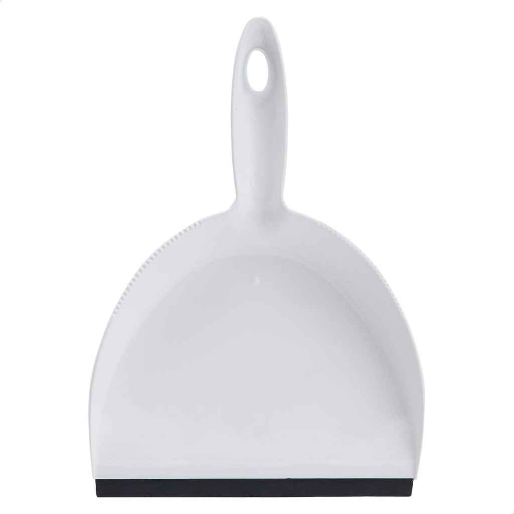 Amazon Basics Small Portable Mini Dustpan and Brush Set for Indoor Outdoor Floor Cleaning, Gray, Pack of 2