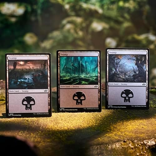 Magic: The Gathering 2025 Land Station (400 Basic Land Cards)