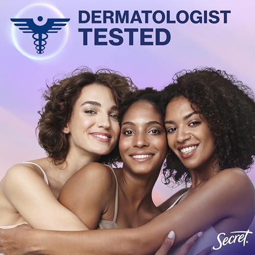 Secret Whole Body Deodorant Dry Feel Stick + Absorbs Sweat for Women, Completely Clean Scent, Aluminum Free Deodorant Stick, 72 HR Odor Protection, 2.4 oz