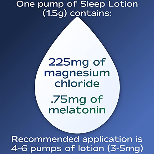 nfuse Magnesium Sleep Lotion with Melatonin and Lavender Essential Oils | Deep Relaxation & Sleep (8 oz)