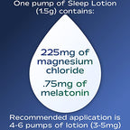 nfuse Magnesium Sleep Lotion with Melatonin and Lavender Essential Oils | Deep Relaxation & Sleep (8 oz)