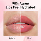 CATKIN Glossy Lip Balm 3pcs Gift Set, Ultra Hydating Glow Lip Tinted Jelly Plump Melting Balm Shea Butter Repair Soothing For Dry Lips Dewy Finished 0.12 oz 02