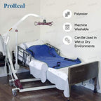 ProHeal Universal Full Body Lift Sling, Large, 56" x 41.5" - Solid Fabric Polyester Slings for Patient Lifts - Compatible with Hoyer, Invacare, McKesson, Drive, Lumex, Joerns and More