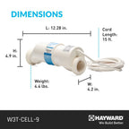 Hayward W3T-Cell-9 TurboCell Salt Cell for Pool Chlorination, In-Ground Swimming Pools up to 25,000 Gallons