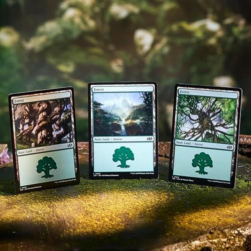 Magic: The Gathering 2025 Land Station (400 Basic Land Cards)