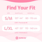 SUNKISS Masterpiece Adult Diapers with Tabs, Unisex Disposable Incontinence Briefs for Women and Men, Odor Control, Pink, Small/Medium, Previously Medium,10 Count