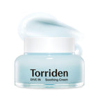 Torriden DIVE IN Hyaluronic Acid Soothing Cream 100ml (3.38 fl. oz) | Revitalizing Facial Moisturizer for Sensitive and Dry Skin | Hyaluronic Acid, Panthenol, Allantoin