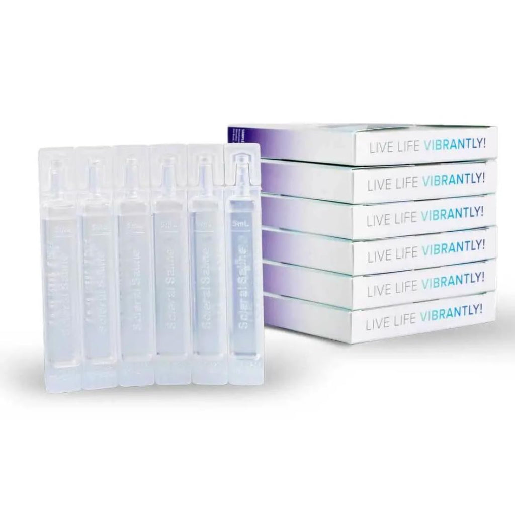 Visualeyewear VibrantVue - Scleral Saline - Scleral Lens Rinse and Insertion Solution