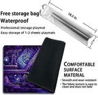 Playmat for MTG, with Free Storage Bags,Game Mat 24 x 14 inches, TCG and Board Game Mat for Cards,Mousepad Desk Mats (Regular,Magic Mat 7)