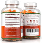 Sugar-Free Pumpkin Seed Oil Gummies (4,000mg/serving) Pumpkin Seed Oil for Hair Growth, Youthful Skin, Prostate Health, Immune & Urinary Tract Support-Natural Source of Essential Fatty Acids-60 Chews