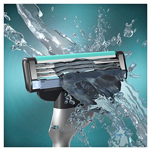 Gillette Mach 3 Turbo Refill Razor for Men – Pack of 8