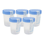 Dealmed 781044 Urine Specimen Cups - 4 oz, Leak Resistant, 5 Count