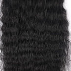 Super Wave Bulk Human Hair For Braiding No Weft 100g (1Pack-4PCS) Wet and Wavy Human Braiding Hair 100% Virgin Human Hair Super French Human Bulk Hair For Boho Braids (Super Bulk 20 Inch)