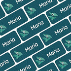 – Personalized Name Labels for Kids (120) – Waterproof & Durable Stickers for Clothing, School & Daycare Items - Dinosaurs