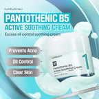 numbuzin No.1 Cream | Pantothenic B5 Active Soothing Cream | Lightweight Hydrating Moisturizer, Pantothenic Acid, Niacinamide | Excess Oil Control, Soothes Acne | Non-Comedogenic | 2.70 fl. oz.
