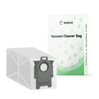 WAIKAS 20-Pack Vacuum Bags for Roborock Qrevo S Pro, Saros & Qrevo Series