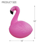 Cootway Floating Pool Lights Pack of 2, Solar Flamingo Pool Lights Waterproof, Glow in The Dark Solar Floating Pool Lights, Inflatable Floating Lights for Pool Wedding Party Decorations