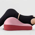XYHOMECP Multifunctional Slope Pillow,Butt Cushion for Couples Pregnanly Pillow to Read in Bed Waist at Home Sitting,with Memory Sponge,Comfortable and Breathable, Pink,18.9‘’16‘’