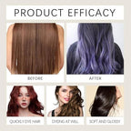 Polar Hair Dye Shampoo, Polar Hair Care, Polar Hair Dye Shampoo, Polar Haircare Instant Dye Shampoo, Natural Hair Color Shampoo for Gray Hair Coverage, Suitable for Women & Men (Dark brown)