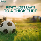 Safer Brand 9335SR Lawn Restore Natural Lawn Fertilizer - Non-Burning Fertilizer - 9-0-2 NPK - Covers up to 5,000 Sq Ft