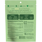 WonderGreens Kids Super Veggie Gummies – Sugar-Free, Allergen-Free Multivitamin for Picky Eaters with Probiotics – Tummy & Immune Support – Green Apple Flavor (30 Count)