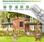 Hardware Cloth 1/2 inch 48in x 80ft 19 Gauge, Hot-dip Galvanized After Welding Chicken Wire Fence Roll Garden Plant Welded Metal Wire Fencing Roll, Rabbit Cages Snake Fence