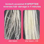 K18 Leave-In Molecular Repair Hair Mask Treatment to Repair Damaged Hair - 4 Minutes to Reverse Damage from Bleach, Color, Chemical Services, 15 ml