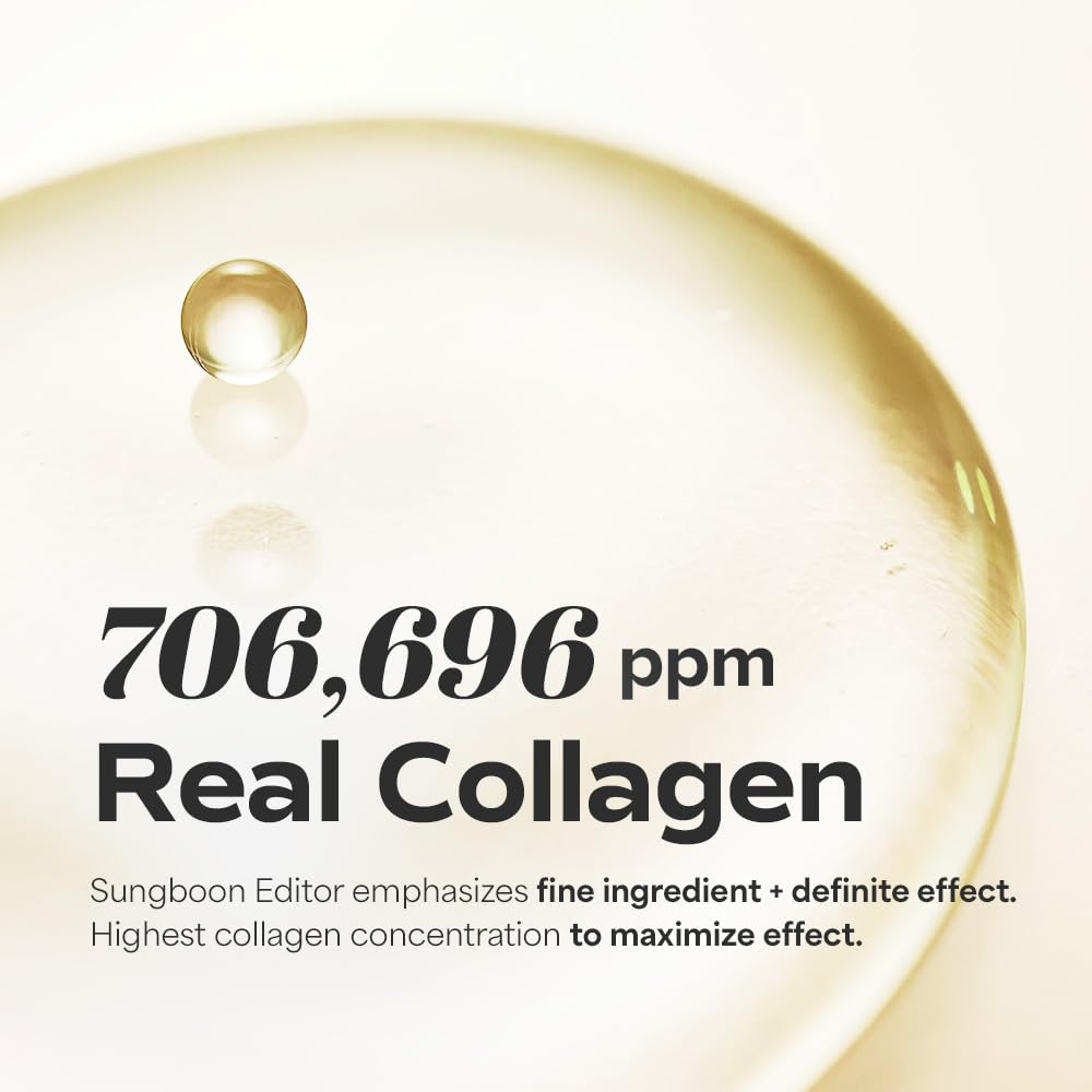 SUNGBOON EDITOR Deep Collagen Melting Patch | Collagen & Glutathione, Hydrating Patch, Firm-Looking Skin for Fine Line Care, Spot Care, Collagen Patches, Eye Area Care Patch, Korean Skincare,1.13 oz
